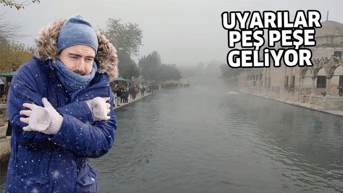 Şanlıurfa Valiliği de uyardı! Resmen donacağız