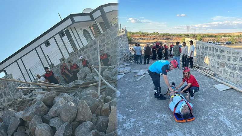 Şanlıurfa’da göçük meydana geldi! Birçok işçi enkaz altında kaldı