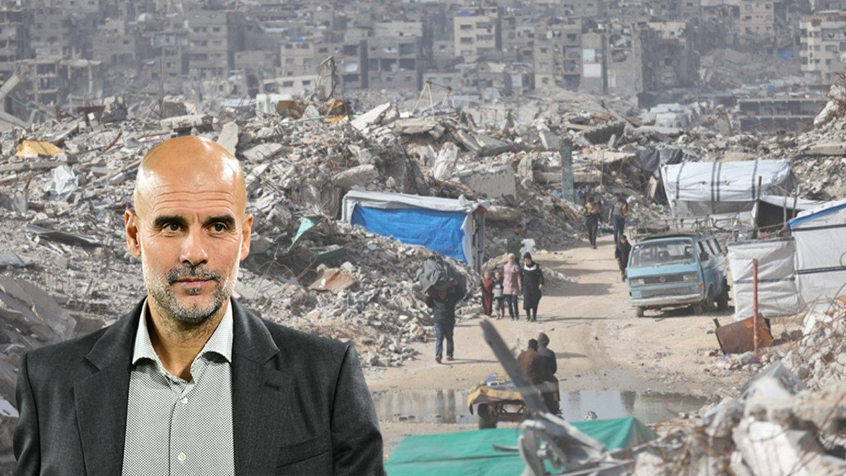 Teknik direktör Guardiola Filistin için konuştu! Tarafsız değilim, Filistinliyim