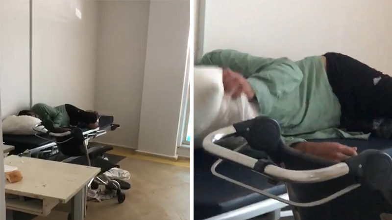 Şanlıurfa’da hastanede sahipsiz hasta tedirginliği!