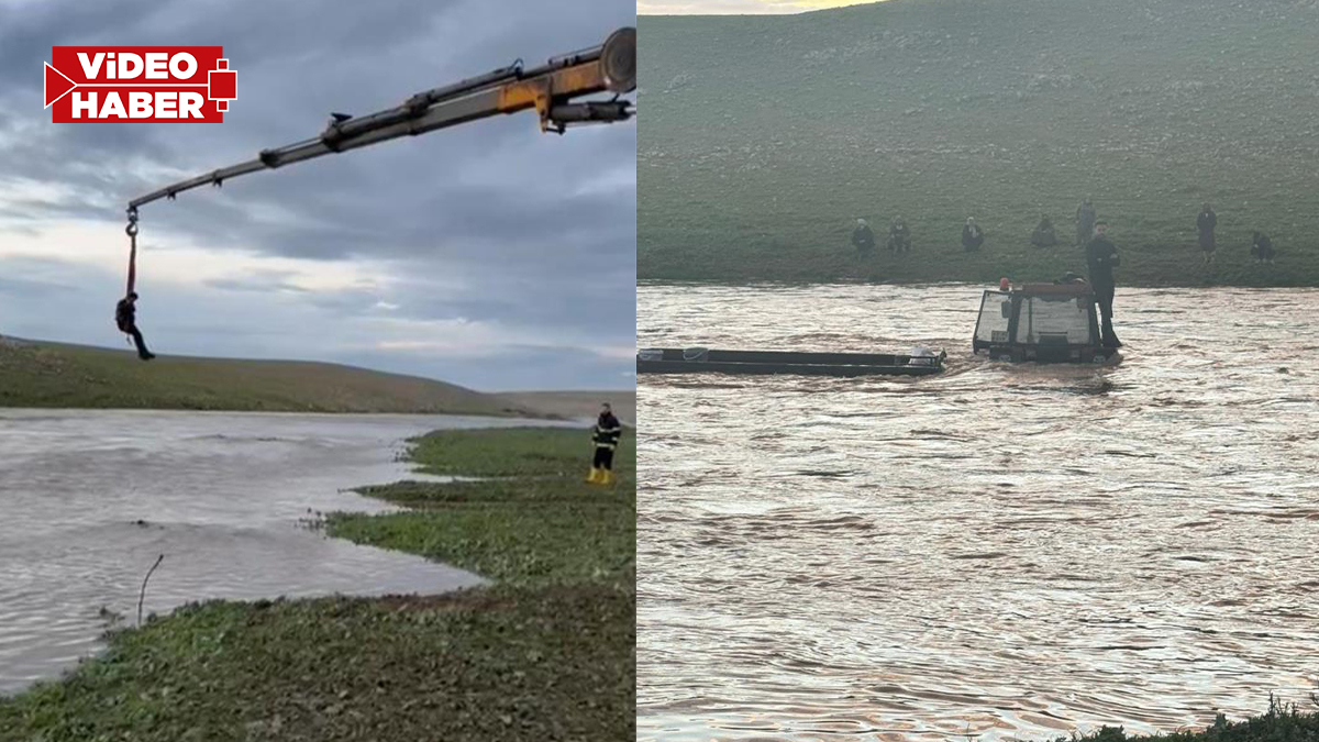 Şanlıurfa'da dere suları arasında can pazarı yaşandı