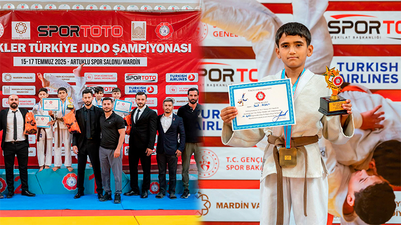 Şanlıurfalı sporcu Mardin'de tarih yazdı! Balkan Şampiyonası’na gidiyor