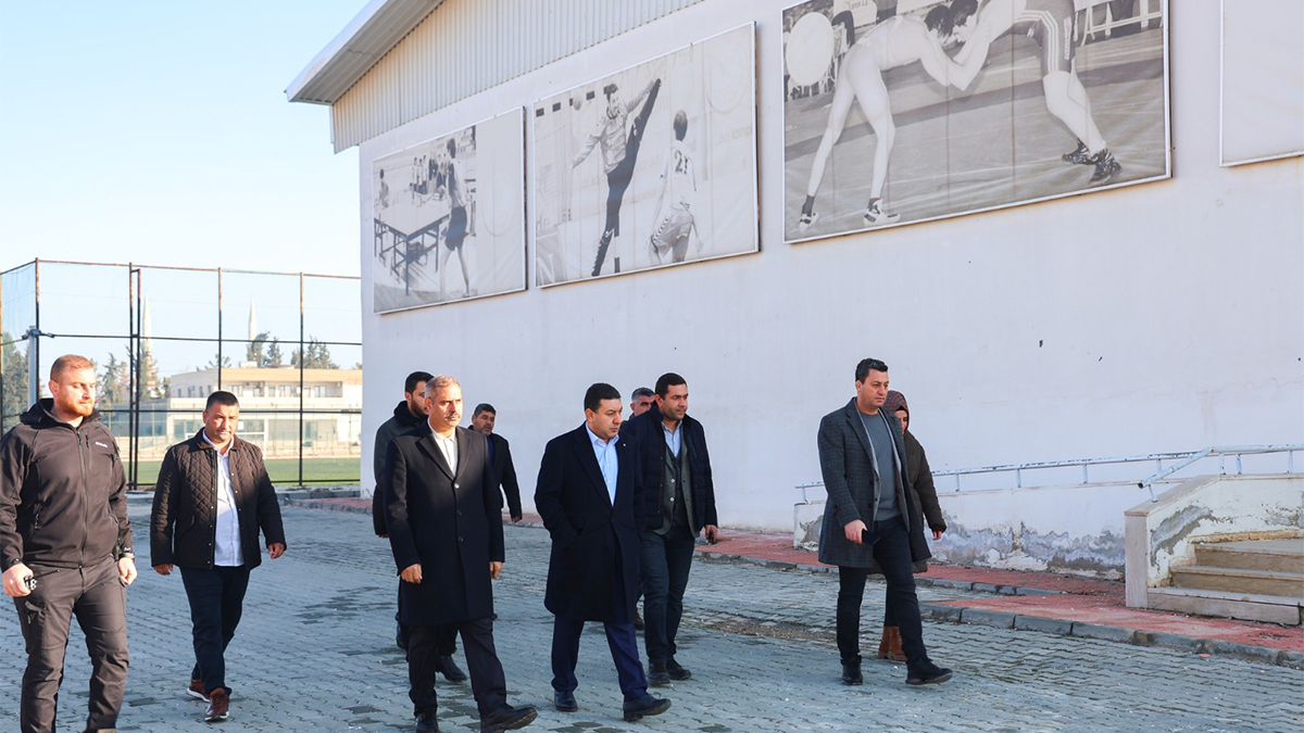 Harran’da yüzme havuzu ve bin 500 kişilik kapalı spor salonu için süreç başladı!