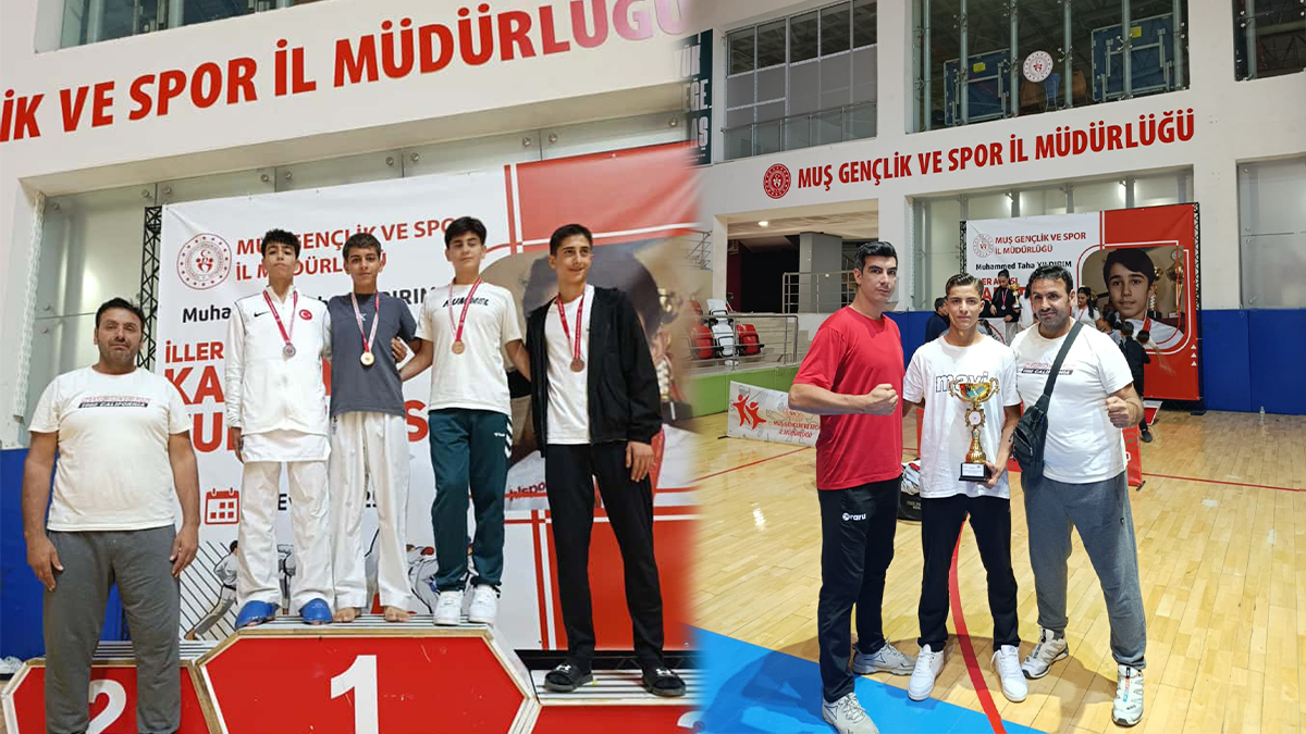 Şanlıurfalı sporcular turnuvaya damga vurdu!