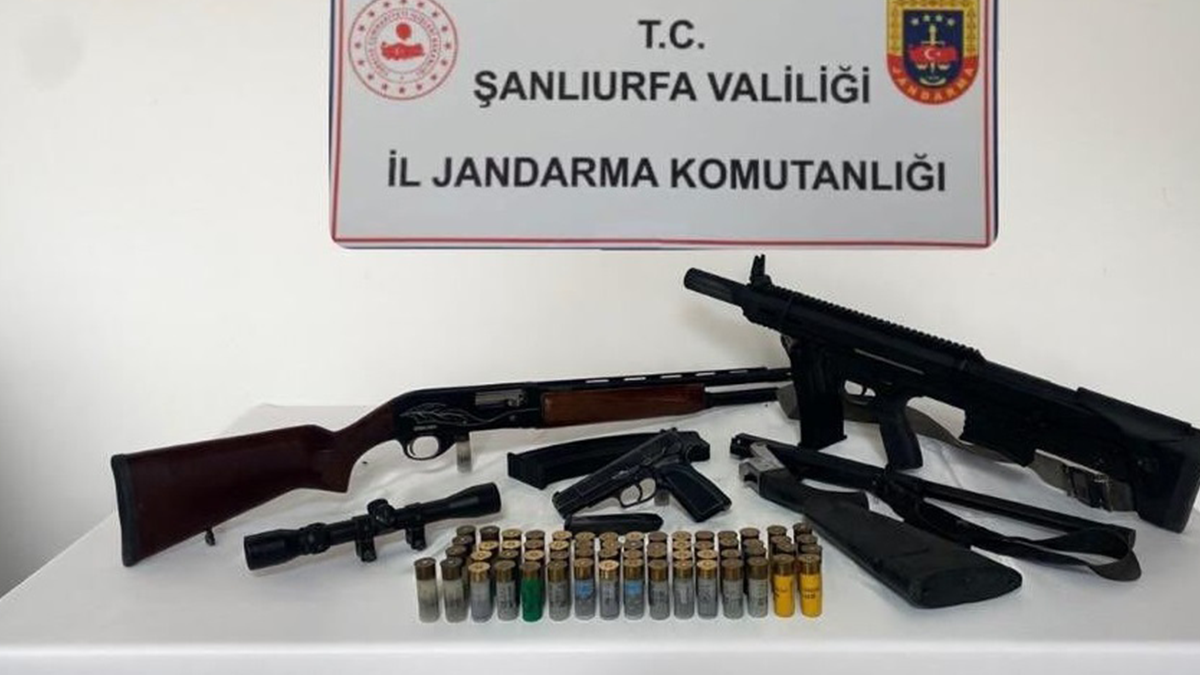 Şanlıurfa’da jandarmadan operasyon: 4 gözaltı