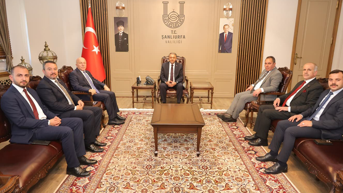 Enerji zirvesi başkanları Şanlıurfa Valiliğinde: Vali Şıldak’tan açıklama