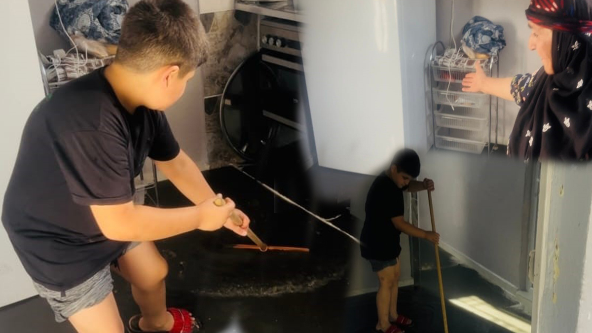 Şanlıurfa’da kanalizasyon suyu evi göle çevirdi!