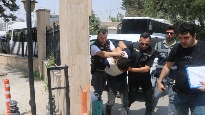Şanlıurfa'da hastanede dehşet saçan şüpheli adliyede!