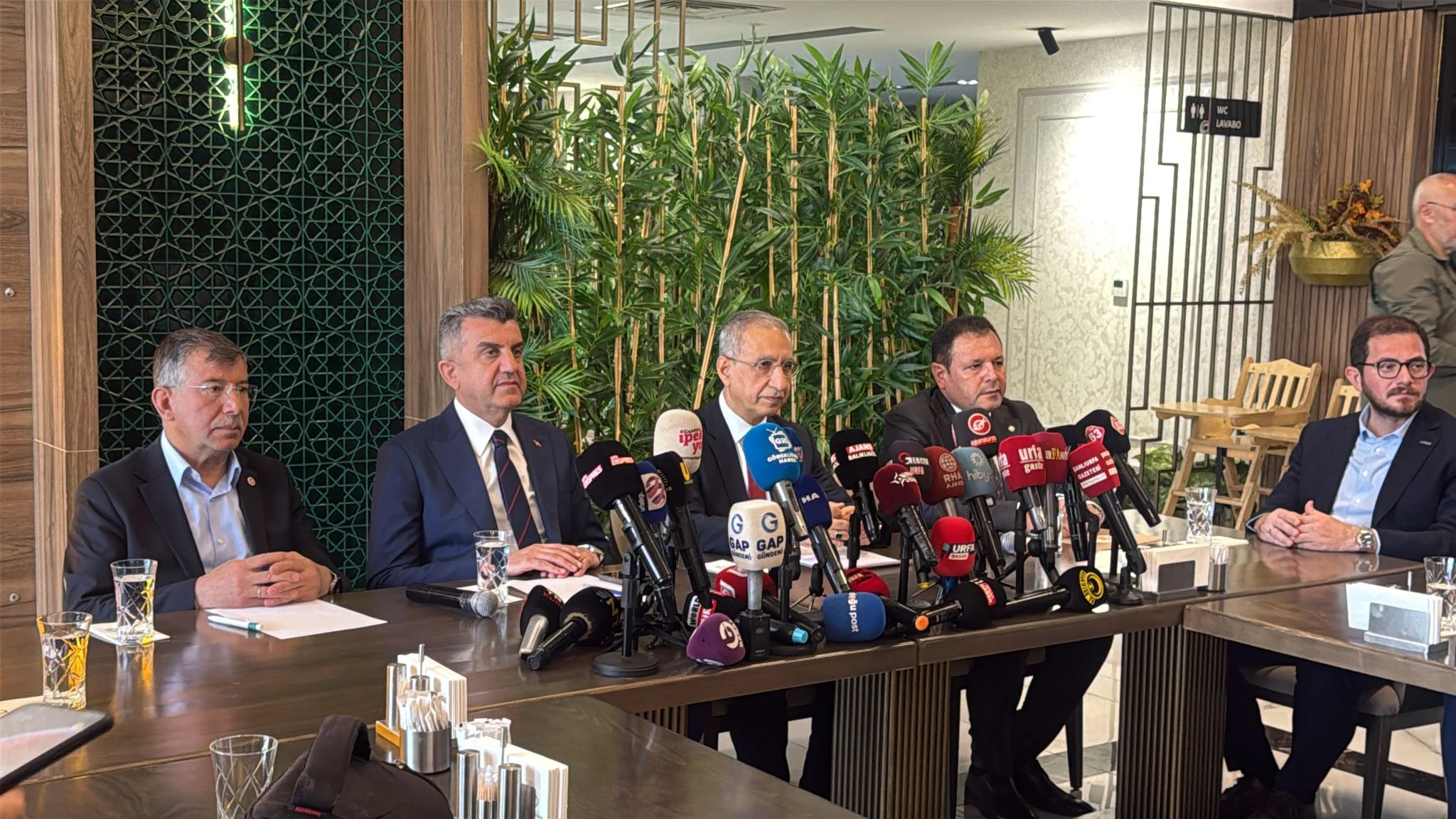 Tarihi Suriye ziyareti sonrası Şanlıurfa’da basın açıklaması yapıldı