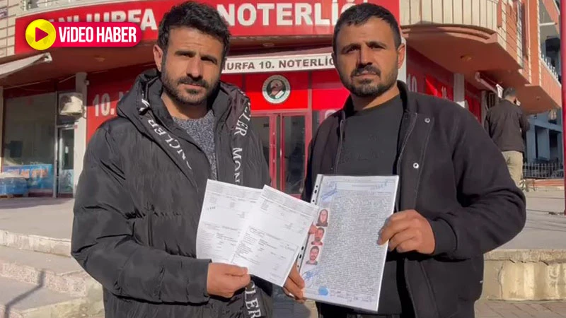 Şanlıurfa’da noter ücreti skandalı: 10 bin TL fark…