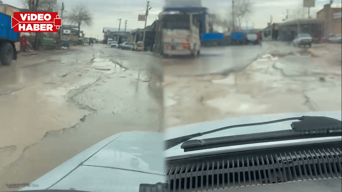 Suruç’ta sanayi sitesinin çamur çilesi bitmiyor! Esnaf adeta isyan etti