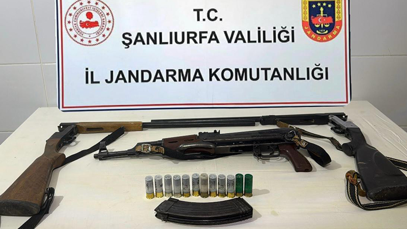 Şanlıurfa’nın 2 ilçesine ruhsatsız silah baskını! Gözaltılar var