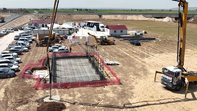 Suruç'ta 427 milyon TL'lik yatırımın temeli atıldı! 2056'ya kadar hizmet verecek