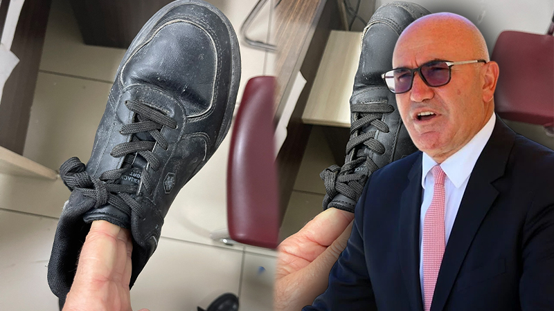 Şanlıurfa Vekili Tanal bu kez ayakkabı ile gündemde: Bunun sahibi nerde?