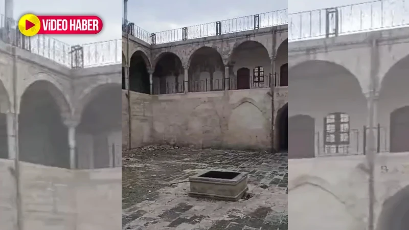 Barutçu Hanı’nın son görüntüleri yürek burktu