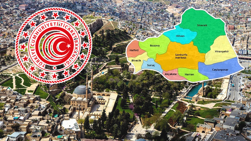 Ticaret Bakanlığı Şanlıurfa'da 6 firmaya işleme izin belgesi verdi
