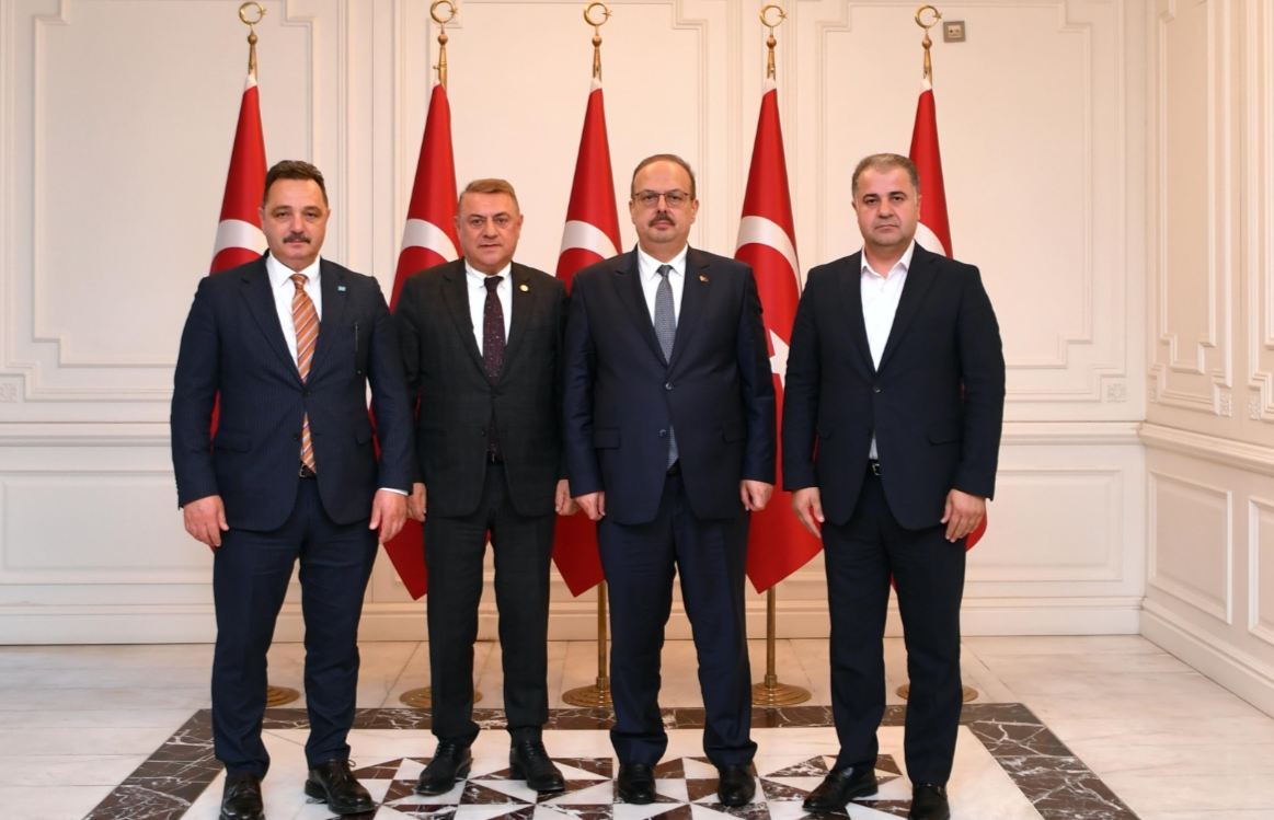 TİMBİR heyetinden Ankara Valisi Canbolat’a 'hayırlı olsun' ziyareti