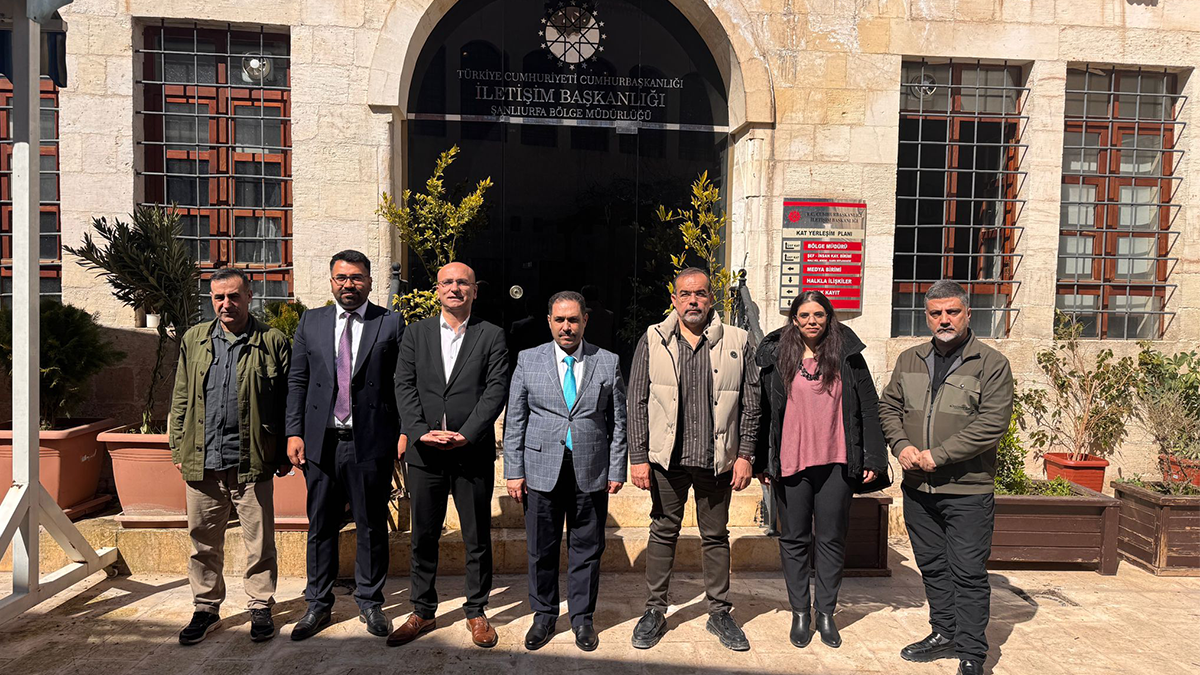 TİMBİR Şanlıurfa heyetinden İletişim Başkanı Bilici’ye ziyaret