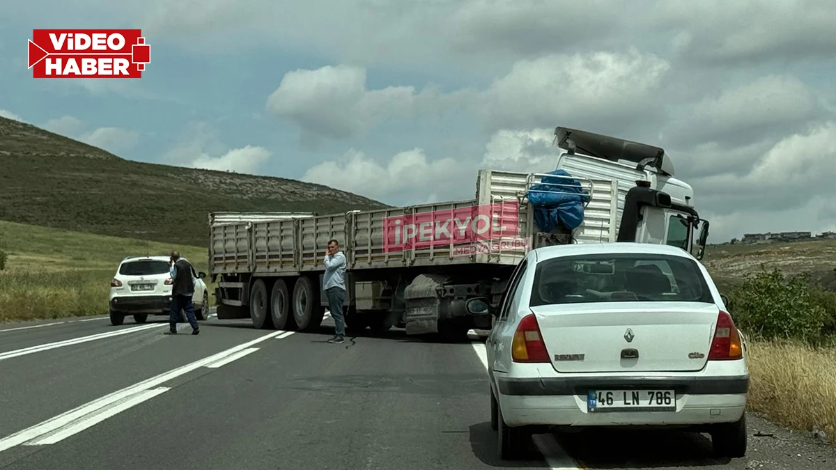 Şanlıurfa'da korkutan kaza! Direksiyon hakimiyetini kaybeden tır...