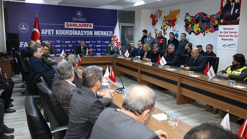 Asrın felaketinin ardından tam 1 yıl geçti:  Şanlıurfa'da depremin birinci yılında değerlendirme toplantısı yapıldı