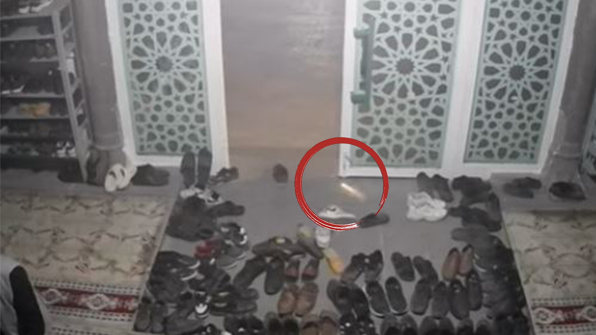 Şanlıurfa’da teravih sırasında camiye torpil attılar! Cemaat irkildi