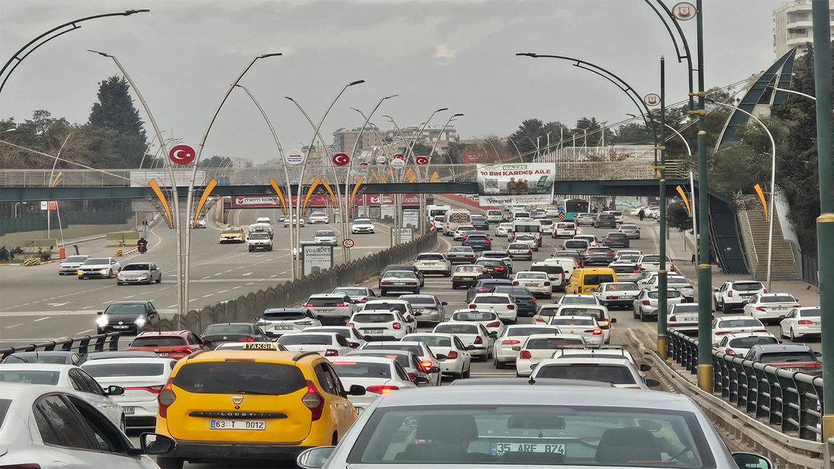 Trafiği İstanbul kendisi Şanlıurfa!