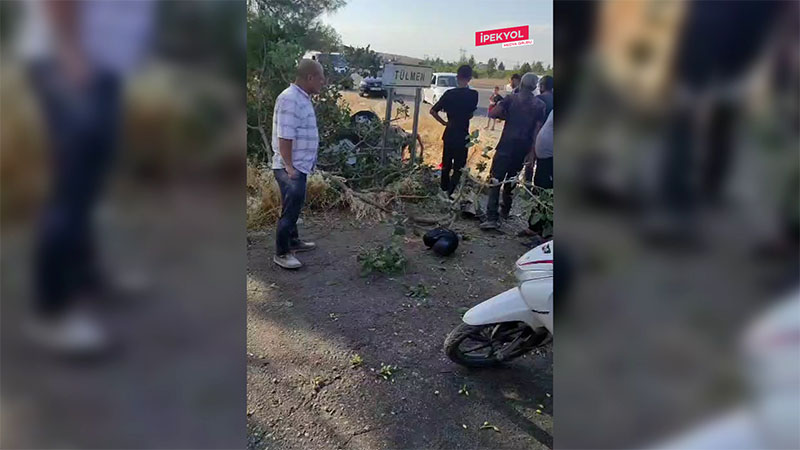 Şanlıurfa'da otomobil şarampole devrildi! Yaralılar var