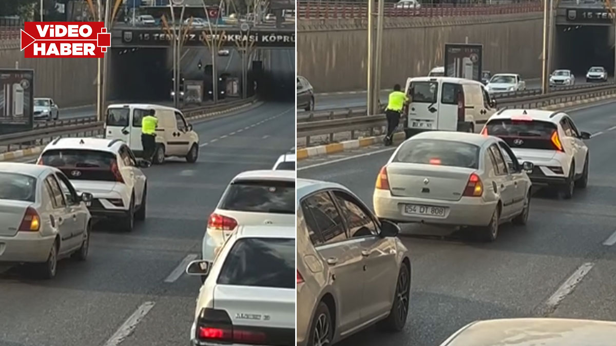 Şanlıurfa’da alkışlar bu polis memuruna! Çaresiz kalan sürücüye…