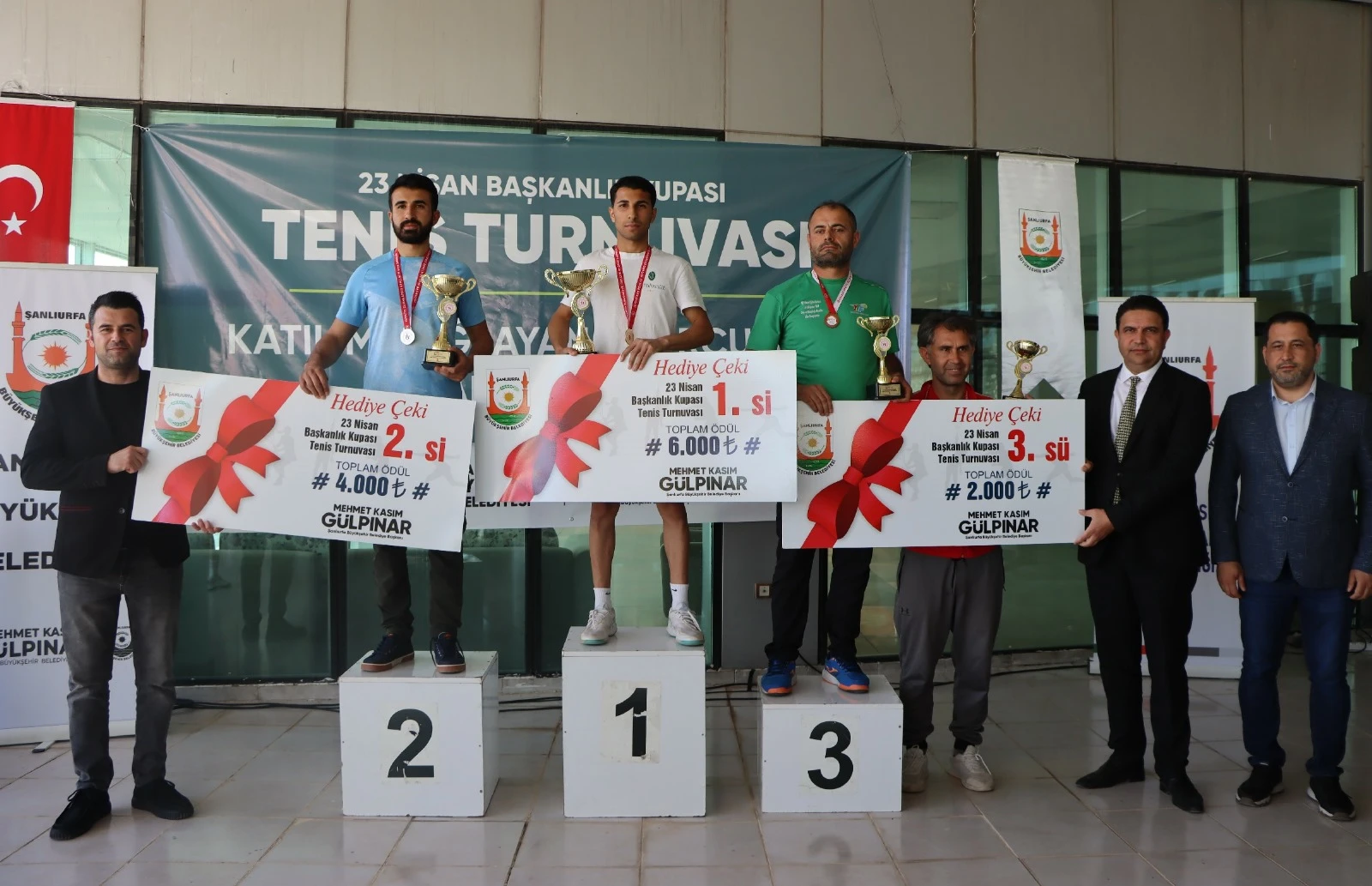 Büyükşehir açıkladı: Şanlıurfa’daki turnuvada ödüller sahiplerini buldu!