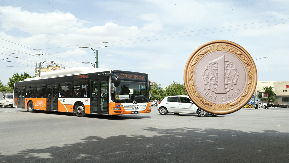 Gaziantep’te öğrenciye büyük jest: Ulaşım 1 TL’nin altına düştü!