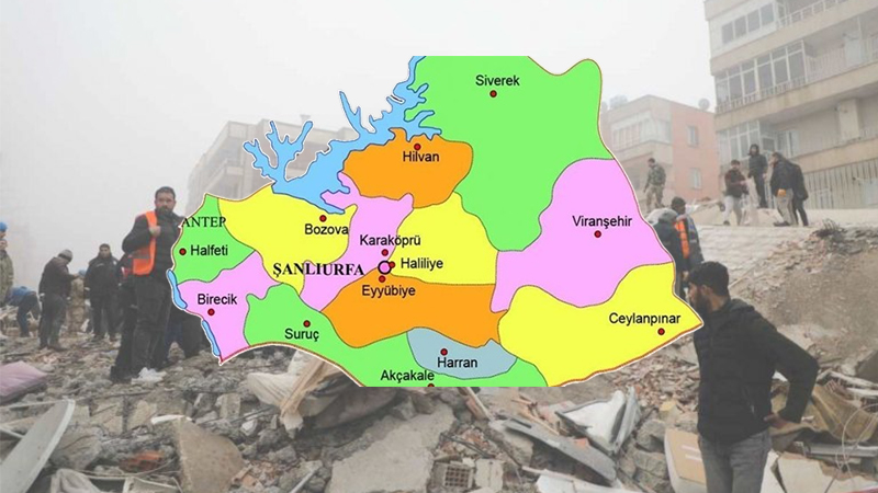 Urfa kaçıncı derece risk bölgesinde, hangi ilçesi tehlike altında?