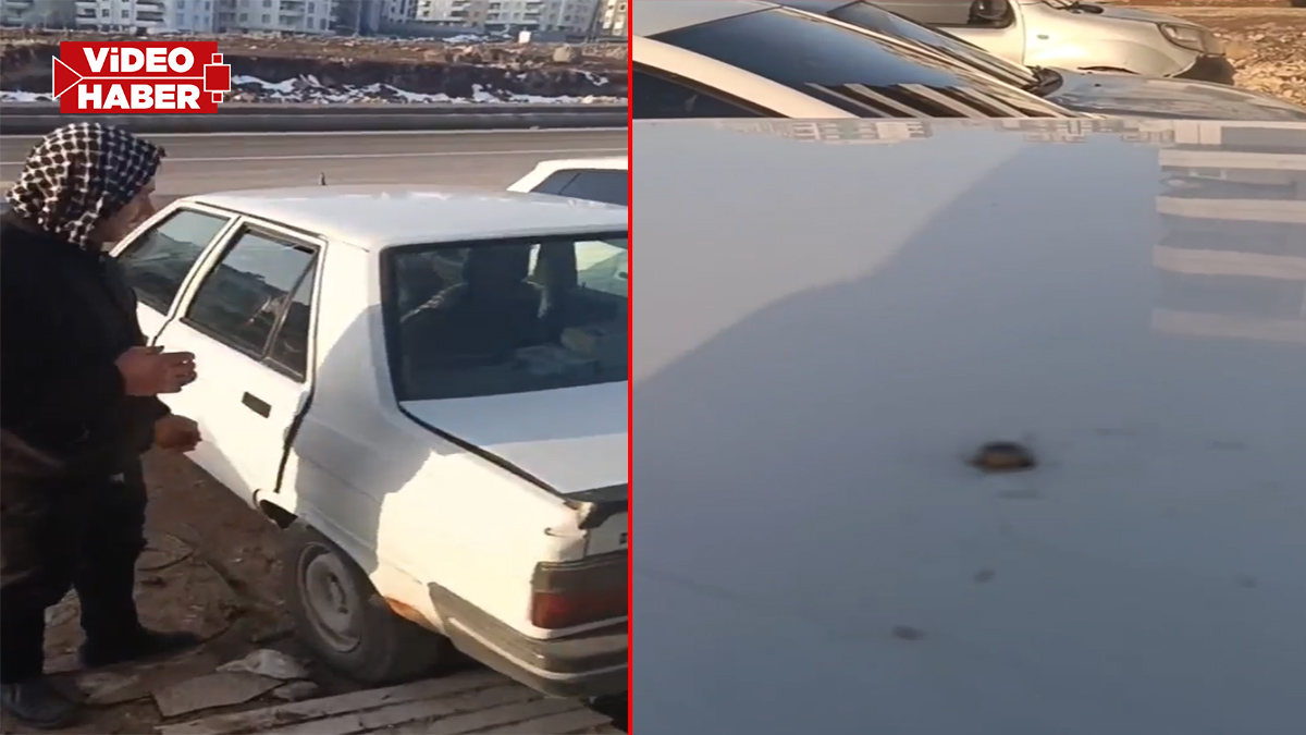 Urfa’da esnafın verilmiş sadakası varmış: Mermi tam baş ucuna saplandı!