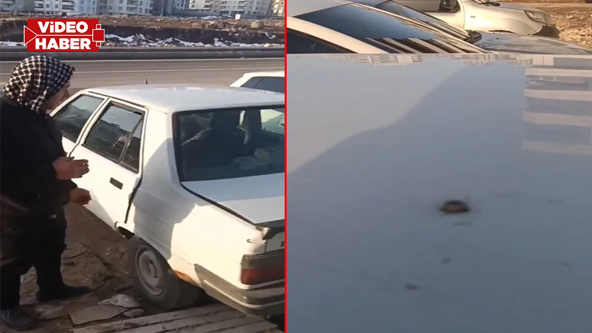 Urfa’da esnafın verilmiş sadakası varmış: Mermi tam baş ucuna saplandı!