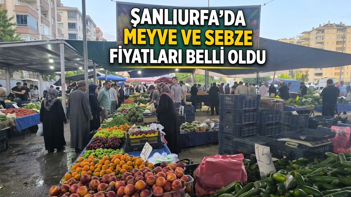 Urfa'da pazarın şampiyonu belli oldu! Görenler etiketlere inanamadı