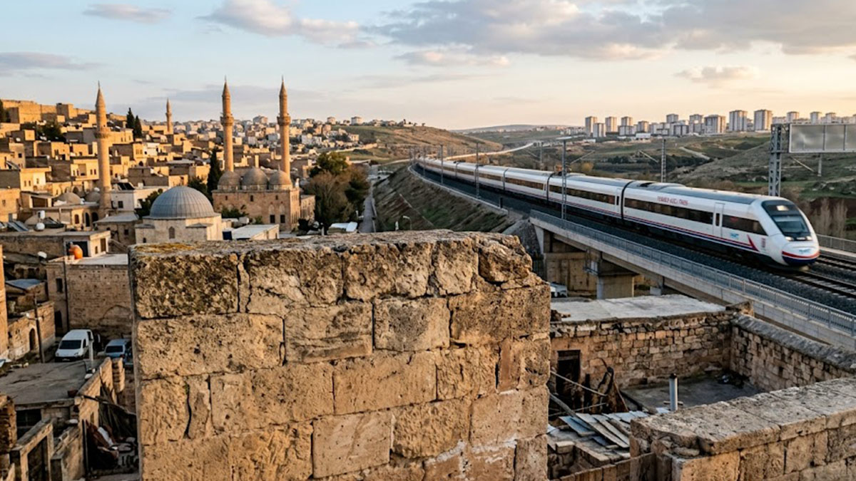 Urfa'ya hızlı tren değil, hızlı "fren" geldi!