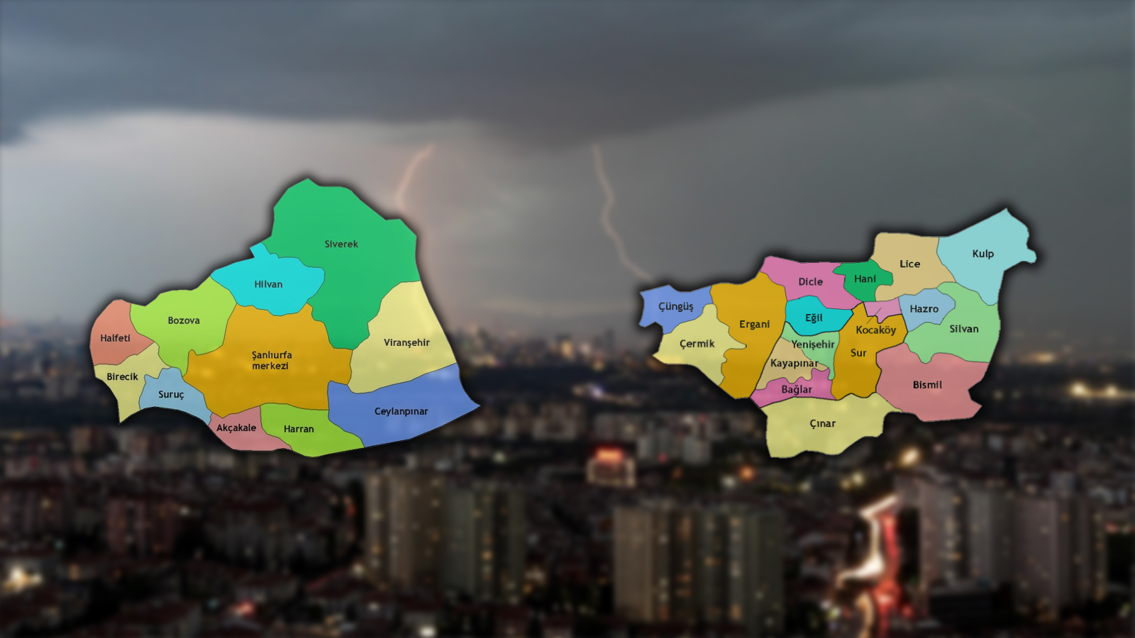 Şanlıurfa yeşile Diyarbakır ise sarıya boyandı! Kritik uyarı…