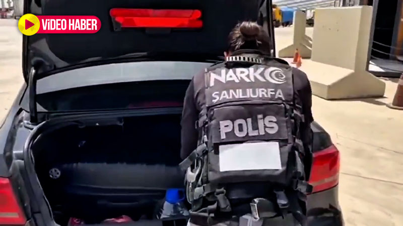 Şanlıurfa'da durdurulan bir araçtan bakın neler çıktı!