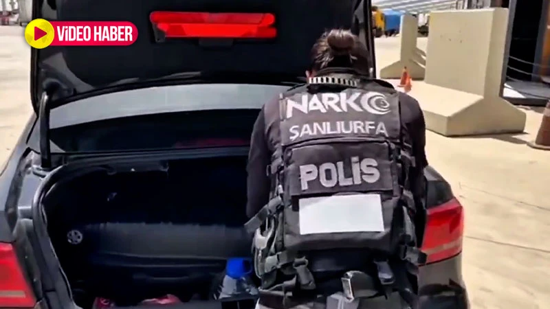 Şanlıurfa'da durdurulan bir araçtan bakın neler çıktı!