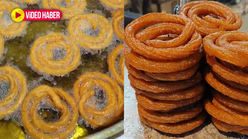 Dışı çıtır çıtır, içi yumuşacık!  Urfa'da popülaritesini asla yitirmeyen şerbetli sokak tatlısı