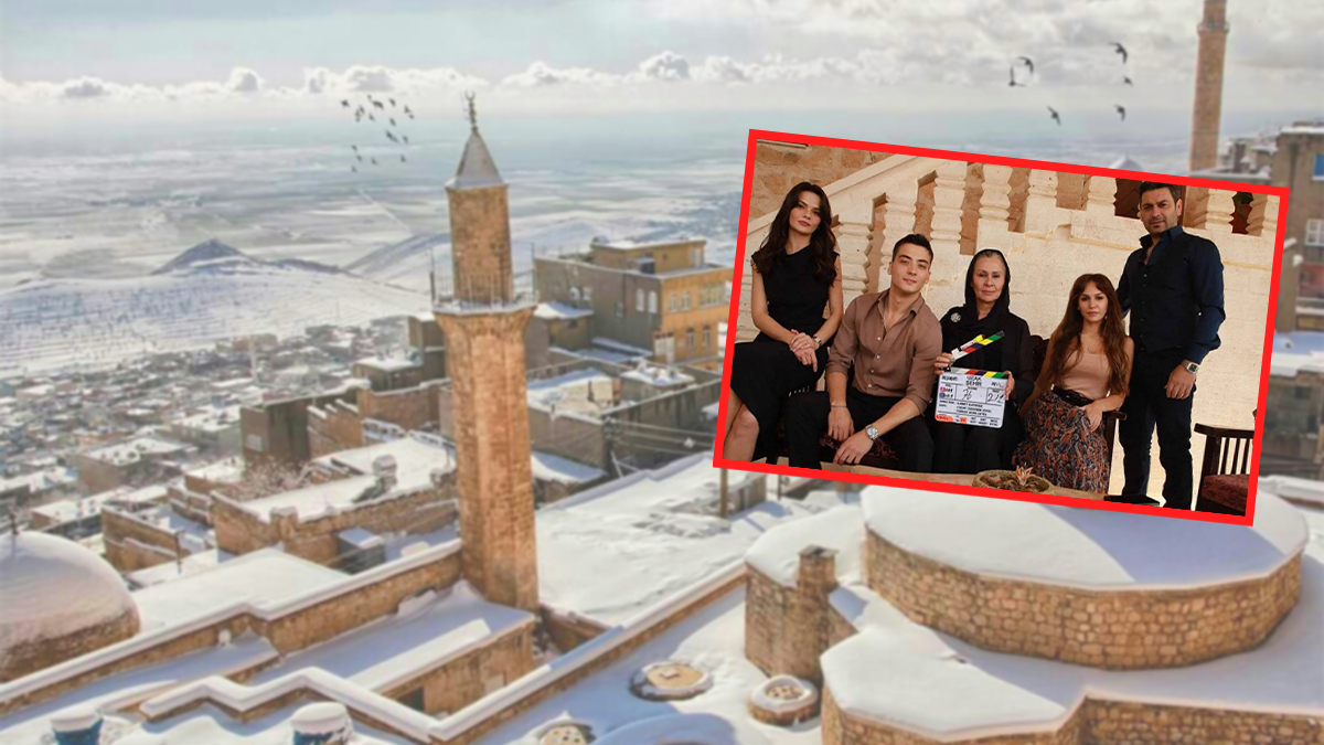 Uzak Şehir oyuncuları Mardin’de mahsur kaldı! Yoğun kar uçuşları durdurdu