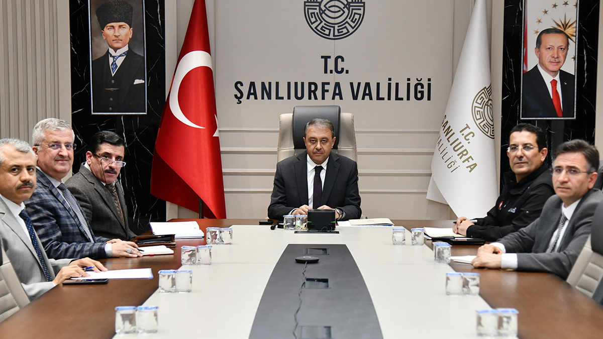 Şanlıurfa’da hasar tespiti için önemli toplantı!