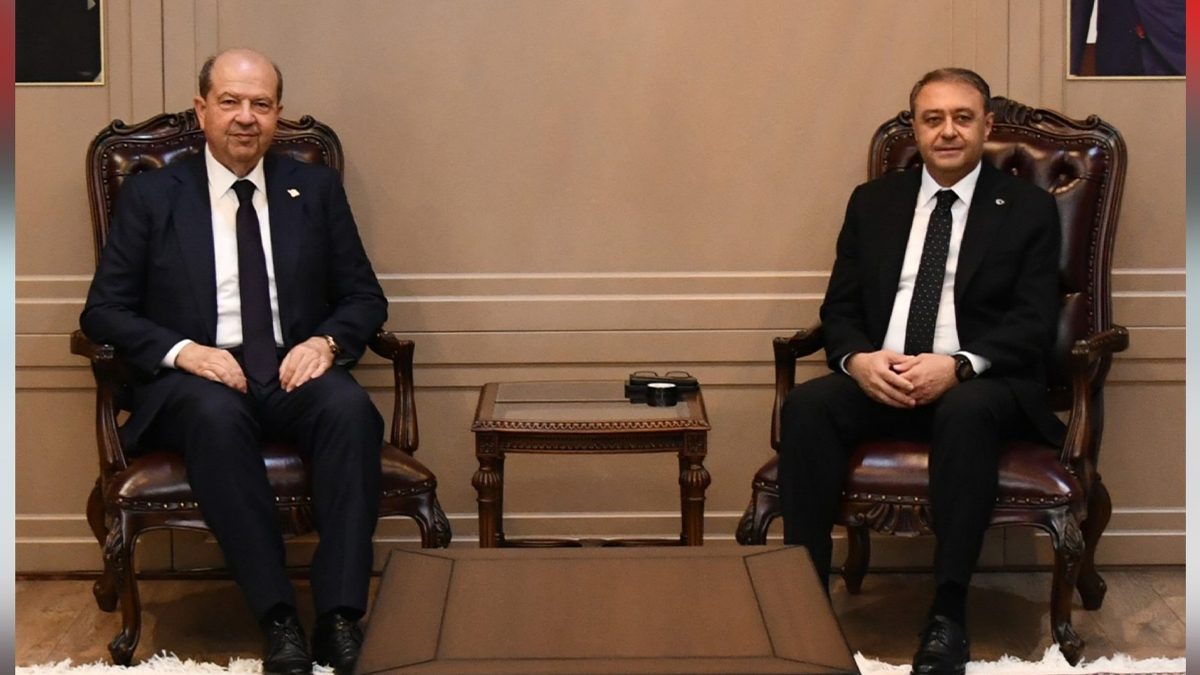 KKTC eski Cumhurbaşkanı Ersin Tatar Şanlıurfa’da