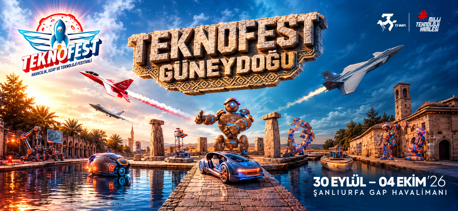 ŞANLIURFA'DA TEKNOFEST HEYECANI