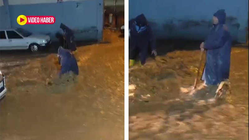 Vatandaşın Urfa Şivesiyle esprili “sel” anlatımı gülümsetti! "Maşallah Siverek'i kurtaracak iki kişi!"
