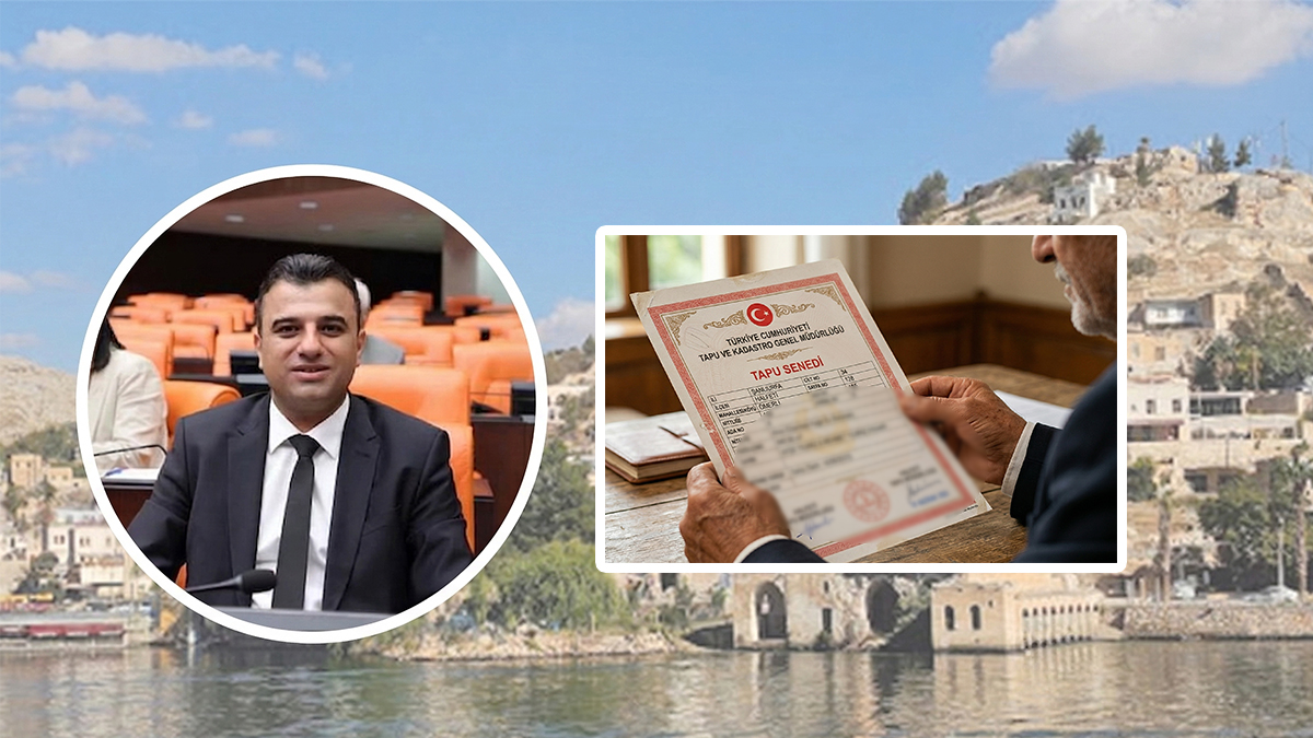 Şanlıurfa’nın ilçesinde tapu karmaşası! Hataların çözümü için Meclis'e önerge