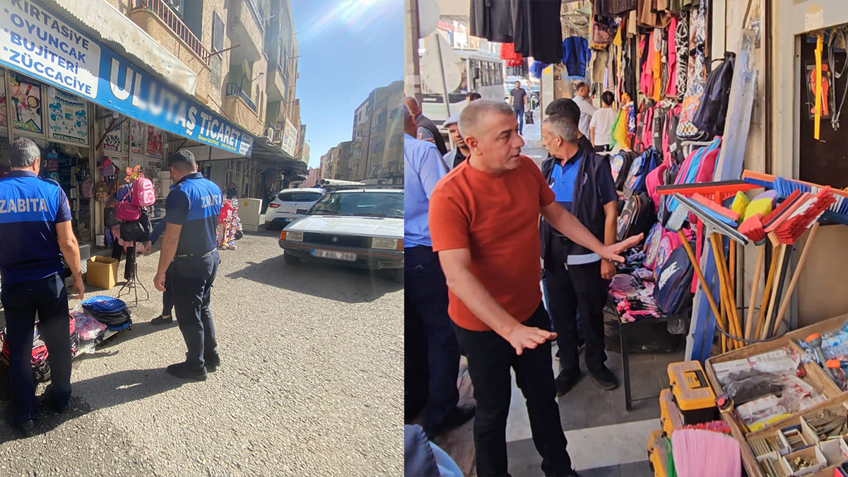 Viranşehir’de kaldırım işgallerine geçit yok!