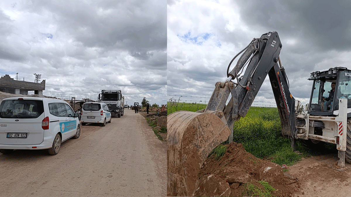 Viranşehir’de afet sonrası destek Akçakale’den geldi