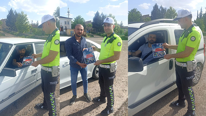 Şanlıurfa’da emniyet kemeri ve güvenli seyahat hakkında bilgilendirme yapıldı! "Hayatla yarışılmaz"