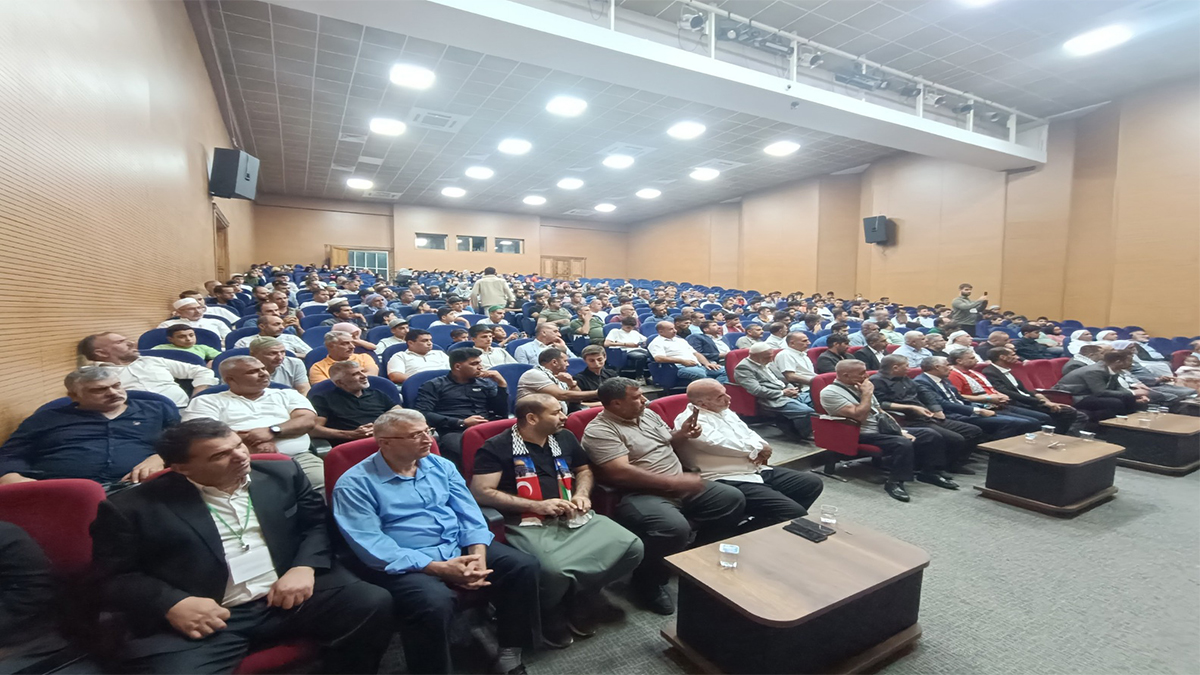 Viranşehir’de “Özgür Gazze” çığlığı: İnsani krize sessiz kalmadılar!