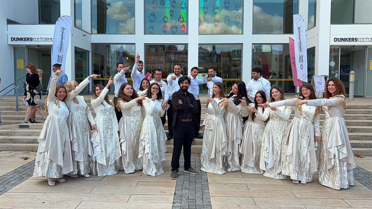 Şanlıurfa’dan dünyaya: Vox Humanis İsveç’te Türkiye’nin sesi oldu